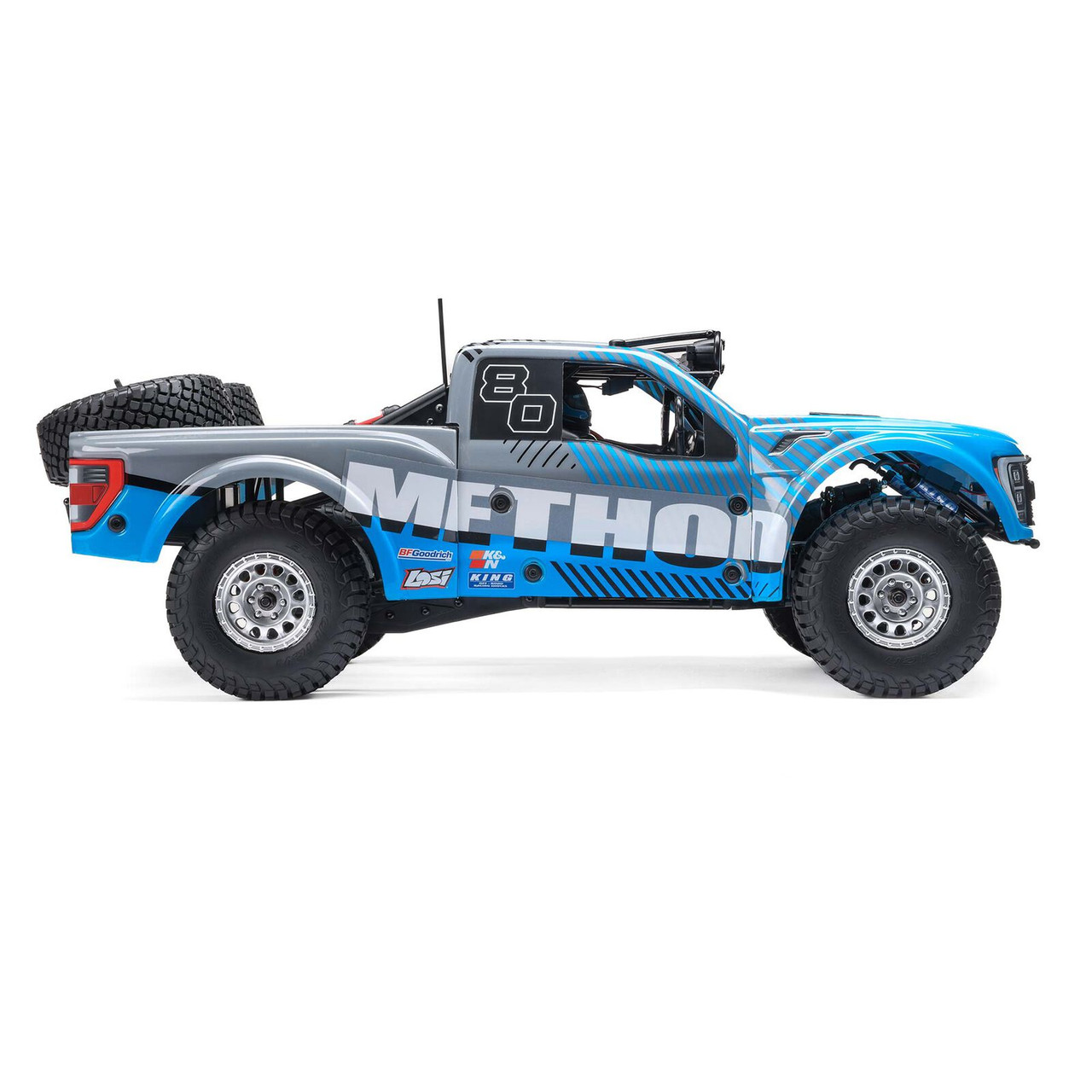 LOS03046 Baja Rey 2.0, 1/10 4WD BL RTR, Method