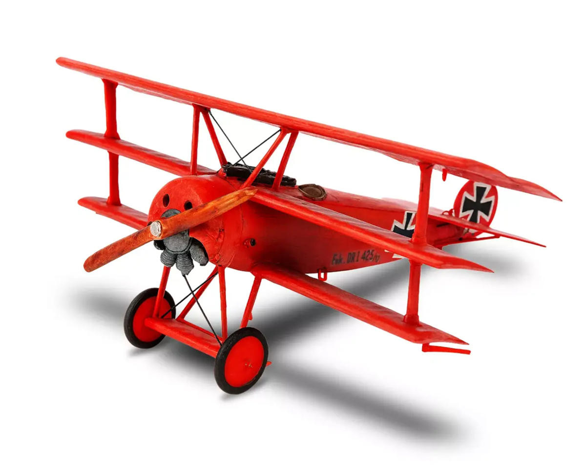 Revell 1/72 Fokker DR.1 Triplane Plastic Model Kit w/Paint, Brush & Cement RMX74116