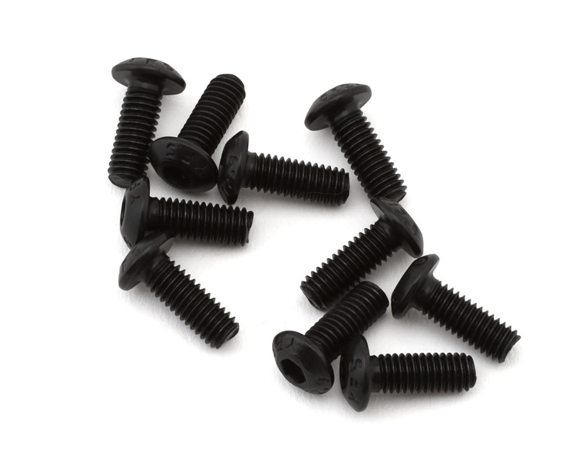 EcoPower 3mm "High Strength" Steel Button Head Screws (10) (3x8mm) ECP-H-3202