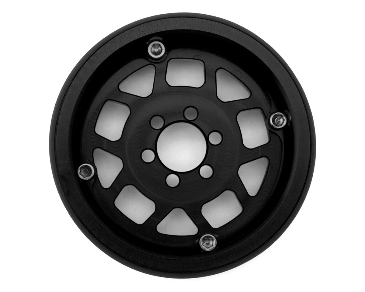 Vanquish Products Battle Born Wheels Whiskey 2.2 Beadlock Crawler Wheels (Black) (2) VPS08260