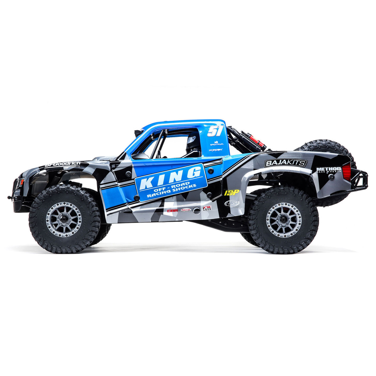 LOS05021T2 1/6 Super Baja Rey King 8S 4X4 RTR Brushless Desert Truck, Blue