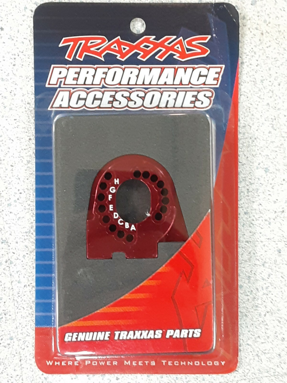 Traxxas 8290R TRX-4 Motor Plate Anodized Aluminum (Red)