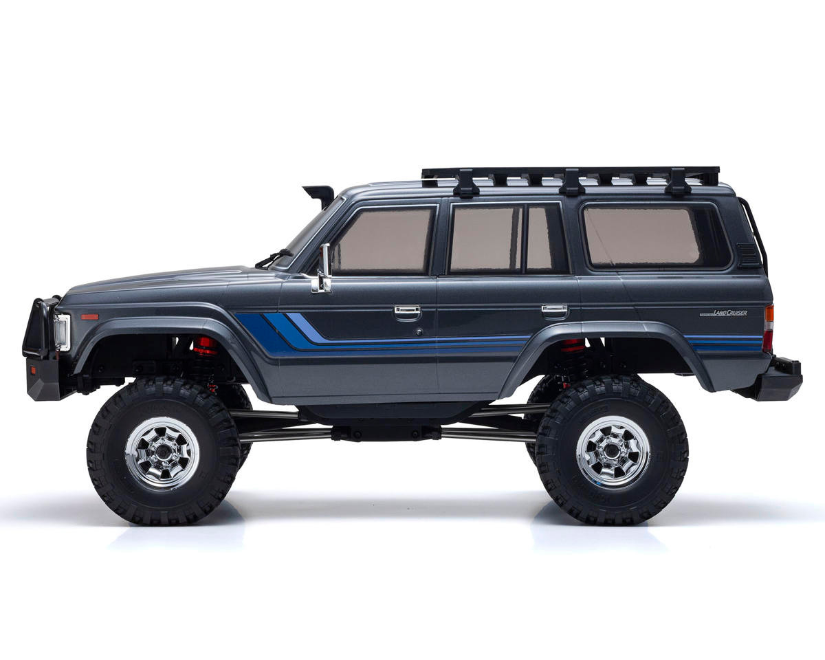 Kyosho KC10 Toyota Land Cruiser 60 1/10 4WD ReadySet Brushed Rock Crawler (Grey) w/Syncro KT-231P+ 2.4GHz Radio KYO34801T2 