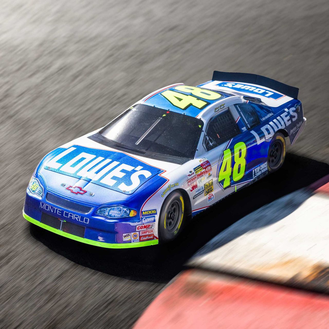 1/12 Losi NASCAR Jimmie Johnson No. 48 Lowes Chevrolet Monte Carlo (Battery & Charger Included) LOS1120248