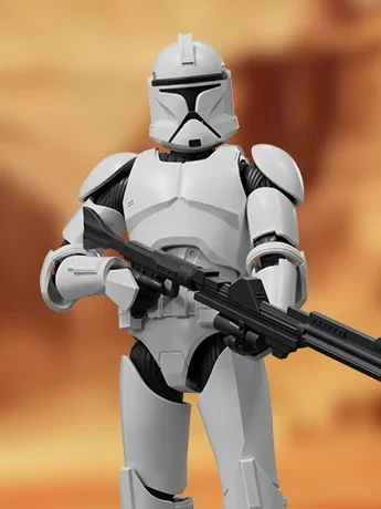 Blokees Star Wars Champion Class Attack of the Clones CC07 Series – Clonetrooper