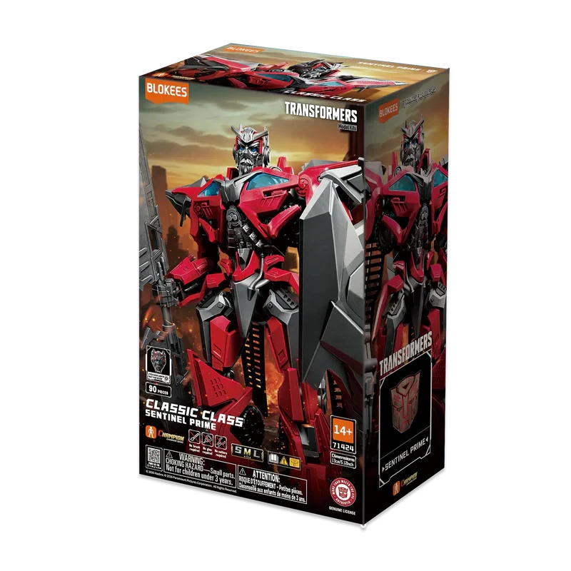 Blokees Transformers Dark of The Moon Classics Class 24 Sentinel Prime