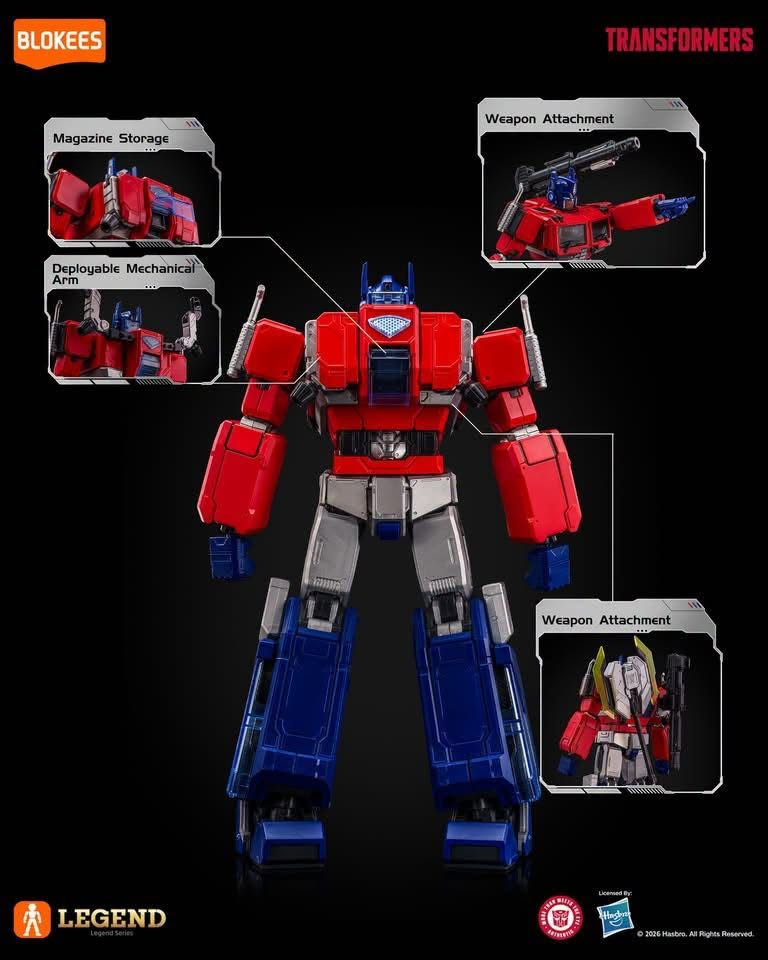 Blokees Transformers Action Edition Optimus Prime Ver. EVO