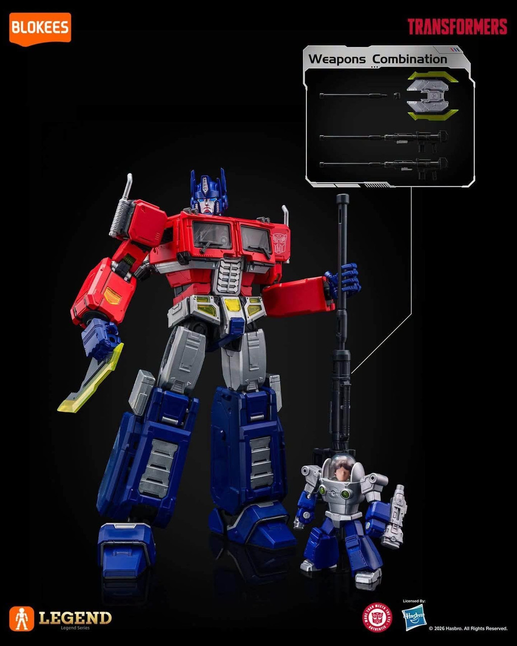 Blokees Transformers Action Edition Optimus Prime Ver. EVO
