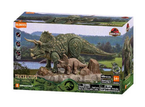 Blokees Jurassic World Terraventure – TC 02 Triceratops