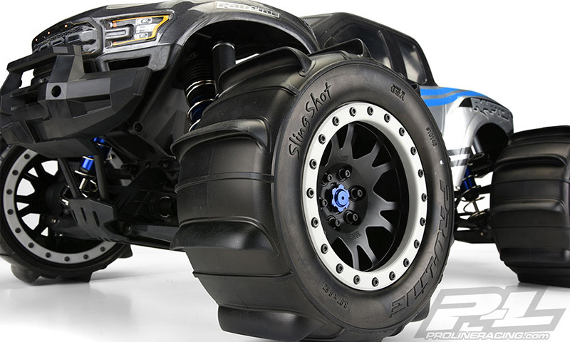 Fr R Sling Shot 4.3 X-MAXX MTD Impulse Blk Gry PRO1014613