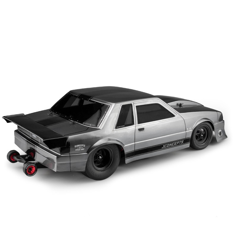 1/10 1991 Ford Mustang Fox Clear Body 10.75 Width, 13" Wheelbase JCO0362