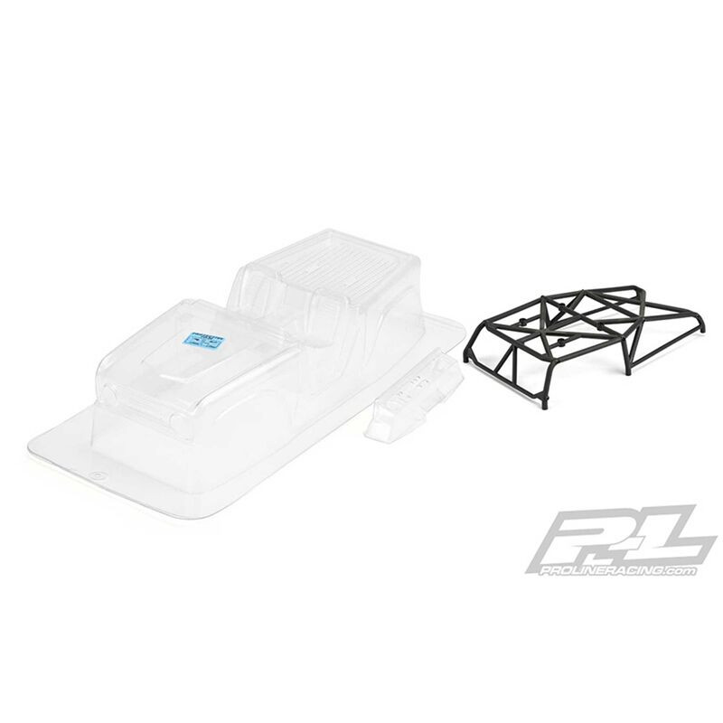 Clear Body, 1966 Ford Bronco with Ridge-Line Trail Cage: 1/10 SCX10 Deadbolt  pro348811