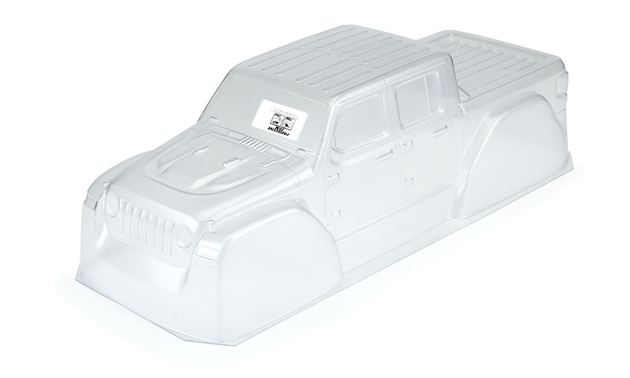 Clear Body, Jeep Gladiator Rubicon: 1/8 MT & SCT PRO354200