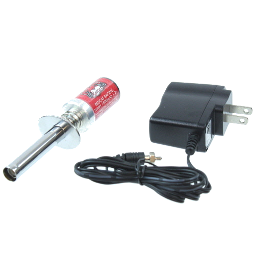 REDCAT RACING 80101-PRO Rechargeable Glow Plug Igniter with Charger RER05370