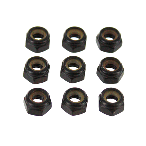 REDCAT RACING 50080 5mm Steel Nylon Insert Lock Nuts (9pcs) RER01179