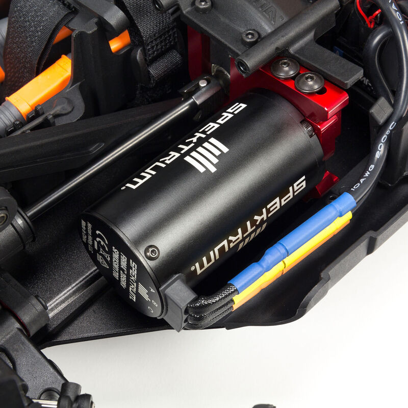 ARA8606V5 1/8 TYPHON 6S V5 4WD BLX Buggy with Spektrum Firma RTR, Black 