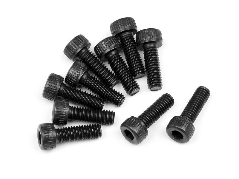 HPI107889 Caphead Screw, M2.5X8mm, Hexhead (10pcs)