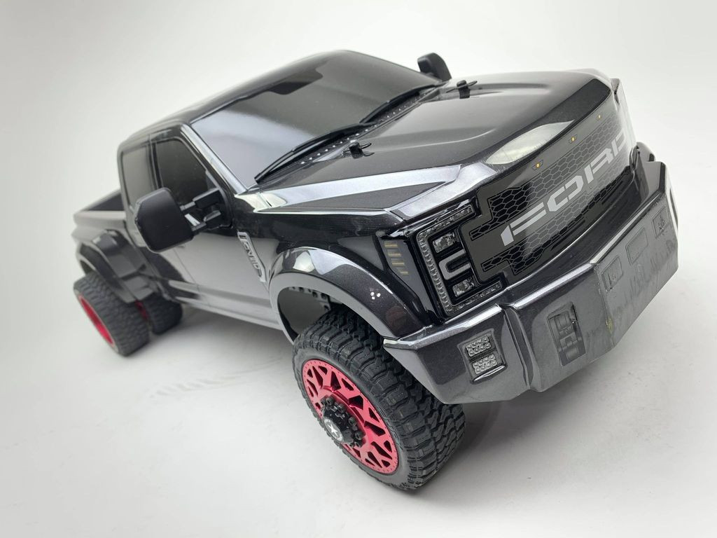 CEG8987 Ford F450 1/10 4WD Solid Axle RTR Truck - Grey Titanium
