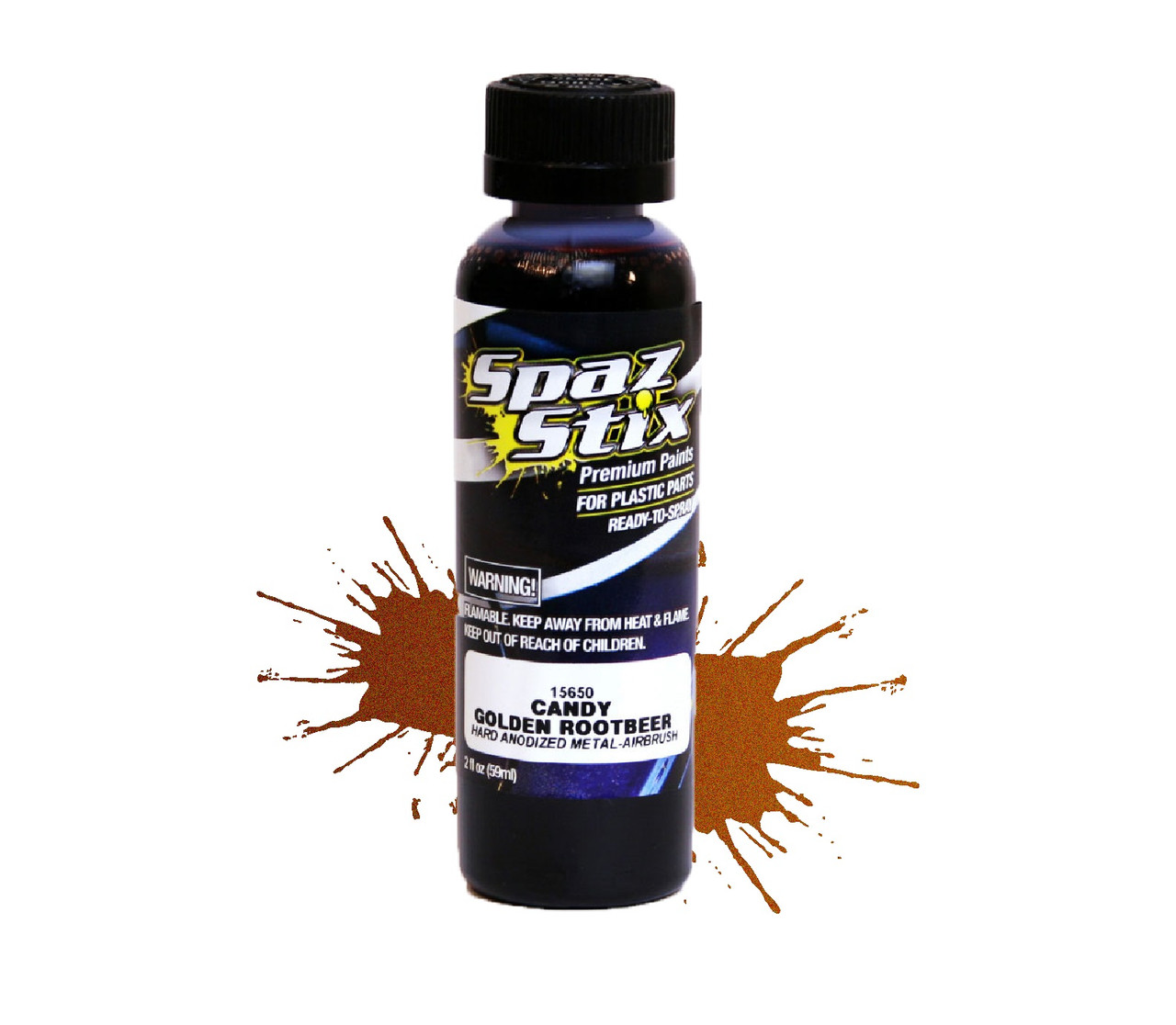 SZX15650  Candy Rootbeer Airbrush Ready Paint, 2oz Bottle