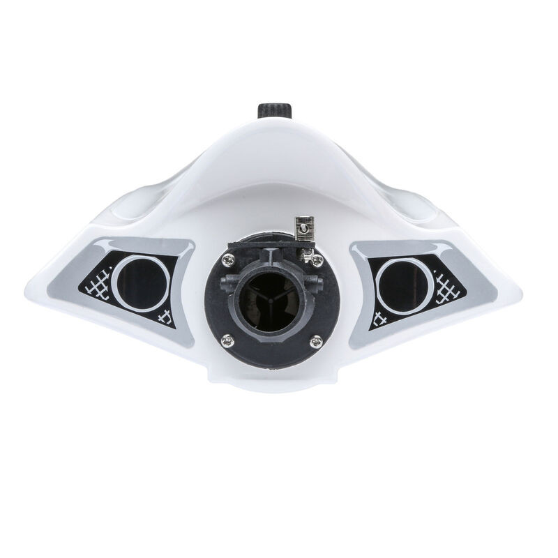 Jet Jam 12" Pool Racer Brushed RTR, White  PRB08031V2T2