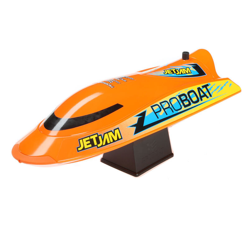 Jet Jam 12" Pool Racer Brushed RTR, Orange  PRB08031V2T1