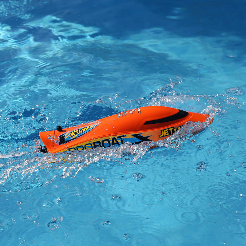 Jet Jam 12" Pool Racer Brushed RTR, Orange  PRB08031V2T1