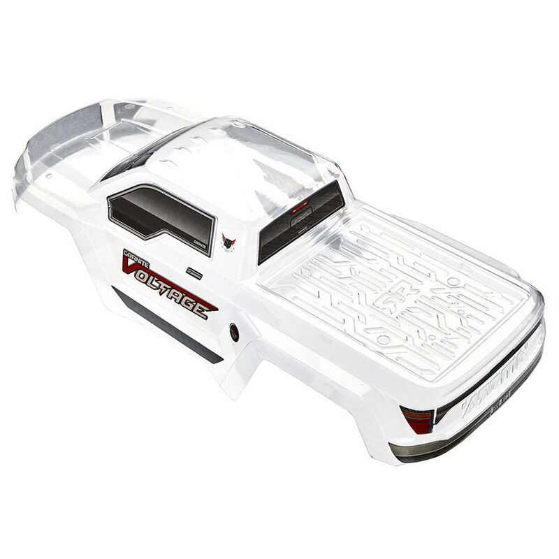 Clear Bodyshell with Decals: Granite ARAC3328  ar402192