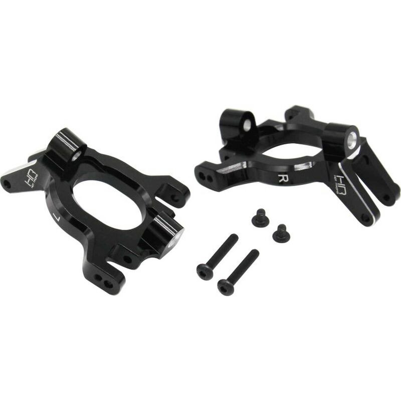 Aluminum Front CHubs Caster Blocks: ARRMA 1/10 4S BLX Item No.HRATFF1901