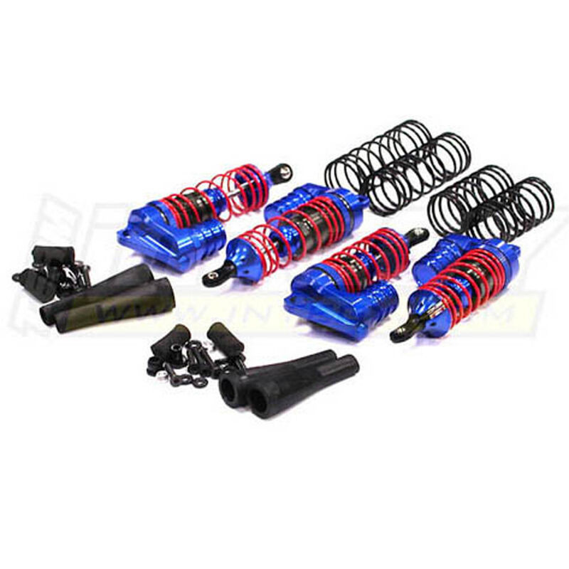 XLS Piggyback Shock (4), Blue: Slash 4X4 INTT8537BL