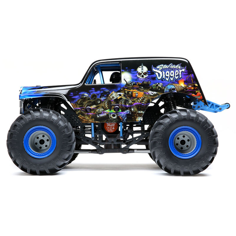 LMT 4WD Solid Axle Monster Truck RTR, Son-uva Digger LOS04021T2
