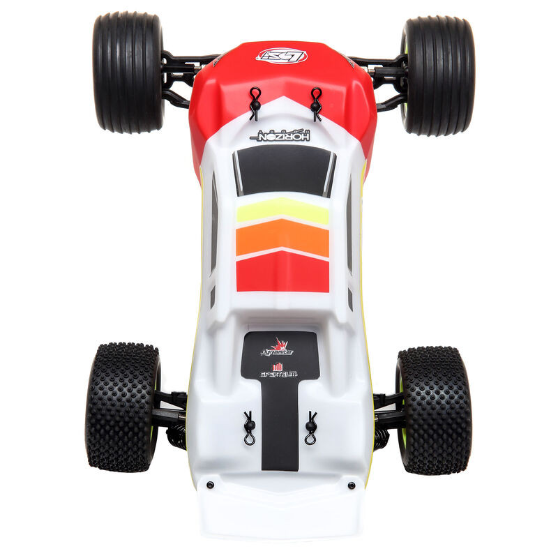 1/18 Mini-T 2.0 2WD Stadium Truck Brushless RTR, Red LOS01019T1