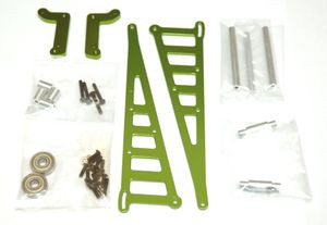 SPTSTC71071G	CNC Machined Aluminum Wheelie Bar Kit, for DR10, Green