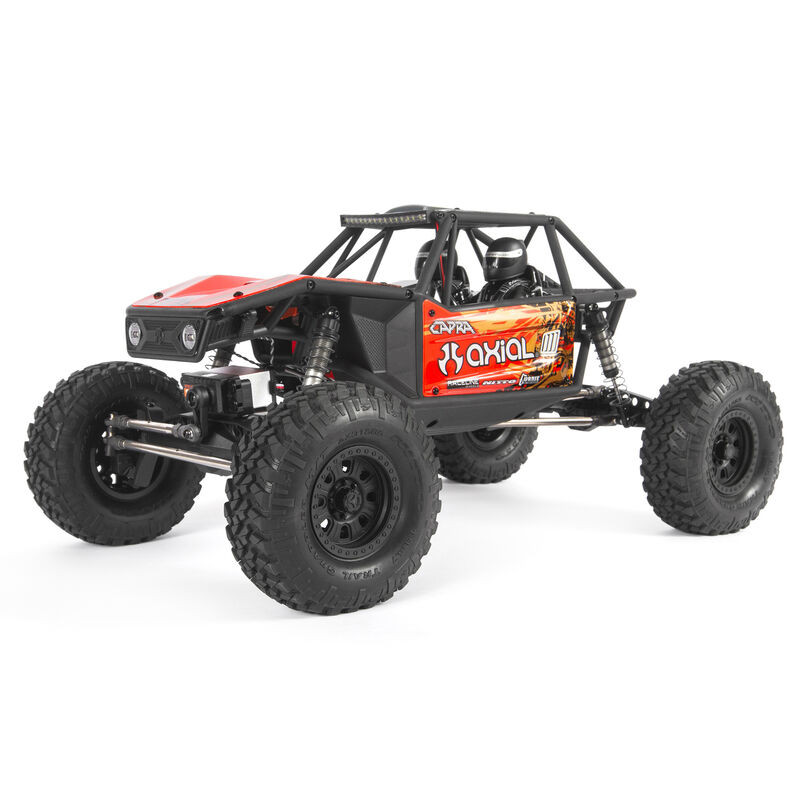 1/10 Capra 1.9 Unlimited 4WD Trail Buggy Brushed RTR, Red AXI03000T1