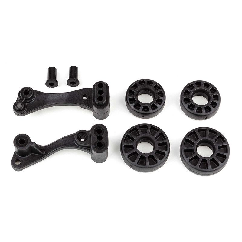 ASC71070  DR10 Wheelie Bar Wheels and Mount