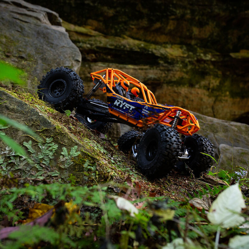 1/10 RBX10 Ryft 4WD Brushless Rock Bouncer RTR, Orange AXI03005T1