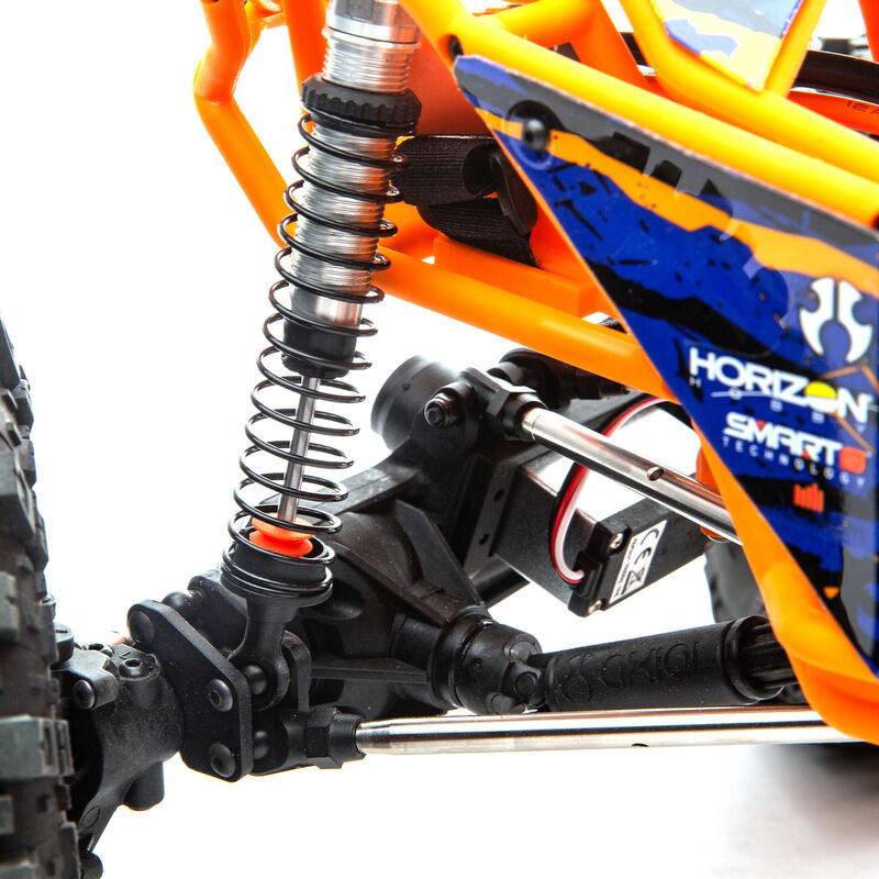 1/10 RBX10 Ryft 4WD Brushless Rock Bouncer RTR, Orange AXI03005T1