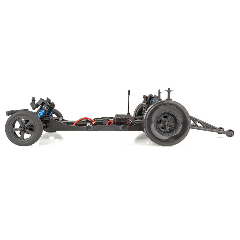 ASC70025 DR10 Drag Race Car, 1/10 Brushless 2WD RTR, Orange