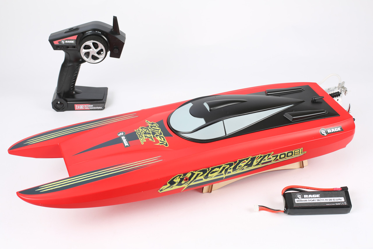 RGRB1207 	SuperCat 700BL Brushless RTR Catamaran Boat