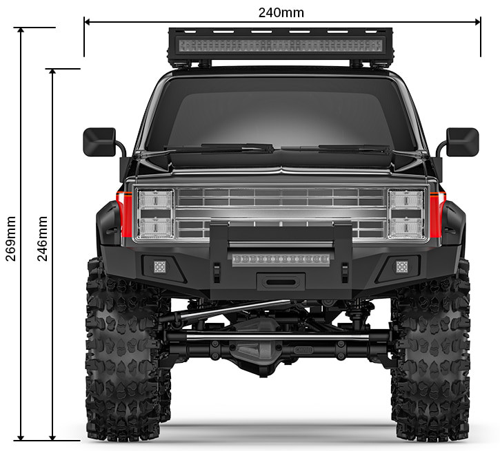 GMA57006 	1/10 GS02F Buffalo TS Scale Crawler Kit