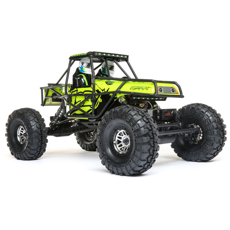 1/10 Night Crawler SE 4WD Rock Crawler Brushed RTR, Green LOS03015T2
