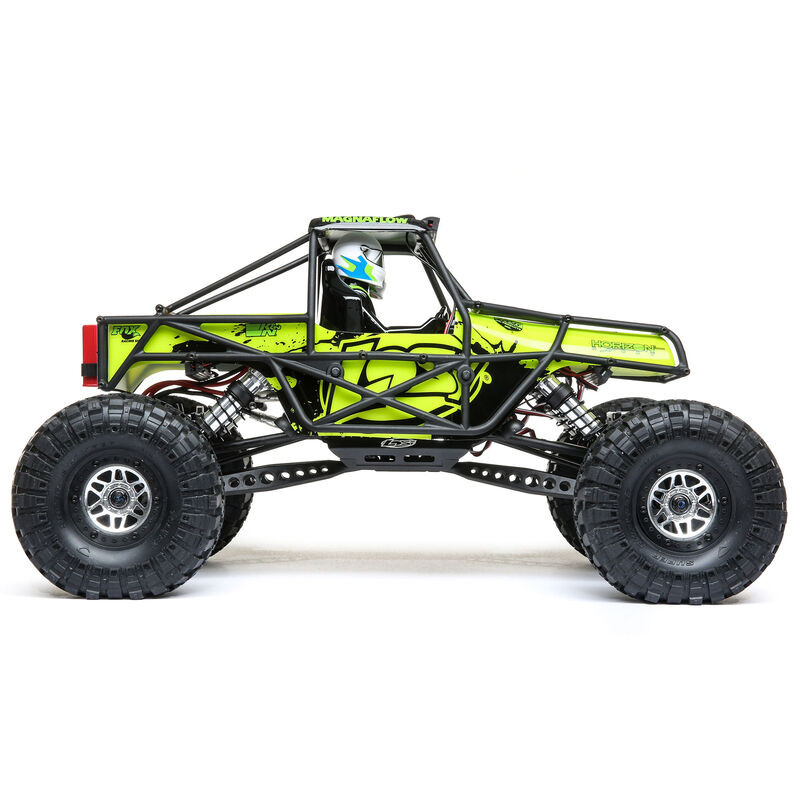 1/10 Night Crawler SE 4WD Rock Crawler Brushed RTR, Green LOS03015T2