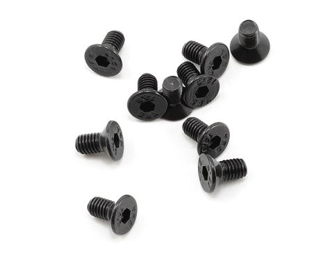 ProTek RC 3x6mm "High Strength" Flat Head Screws (10)   PTK-H-2201