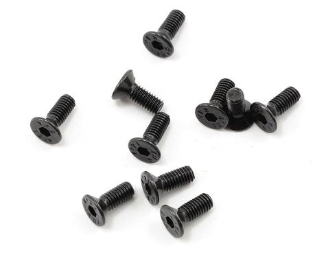 ProTek RC 3x8mm "High Strength" Flat Head Screws (10)   PTK-H-2202