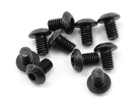 ProTek RC 4x6mm "High Strength" Button Head Screws (10)   PTK-H-3300