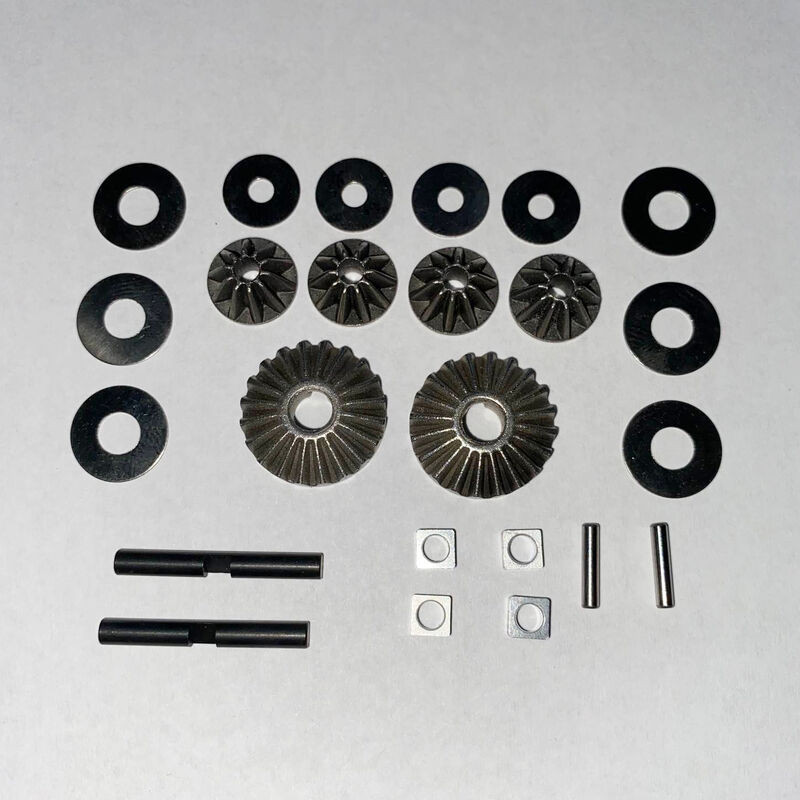 LOS232029 Diff Gear Set with Hardware: TENACITY ALL