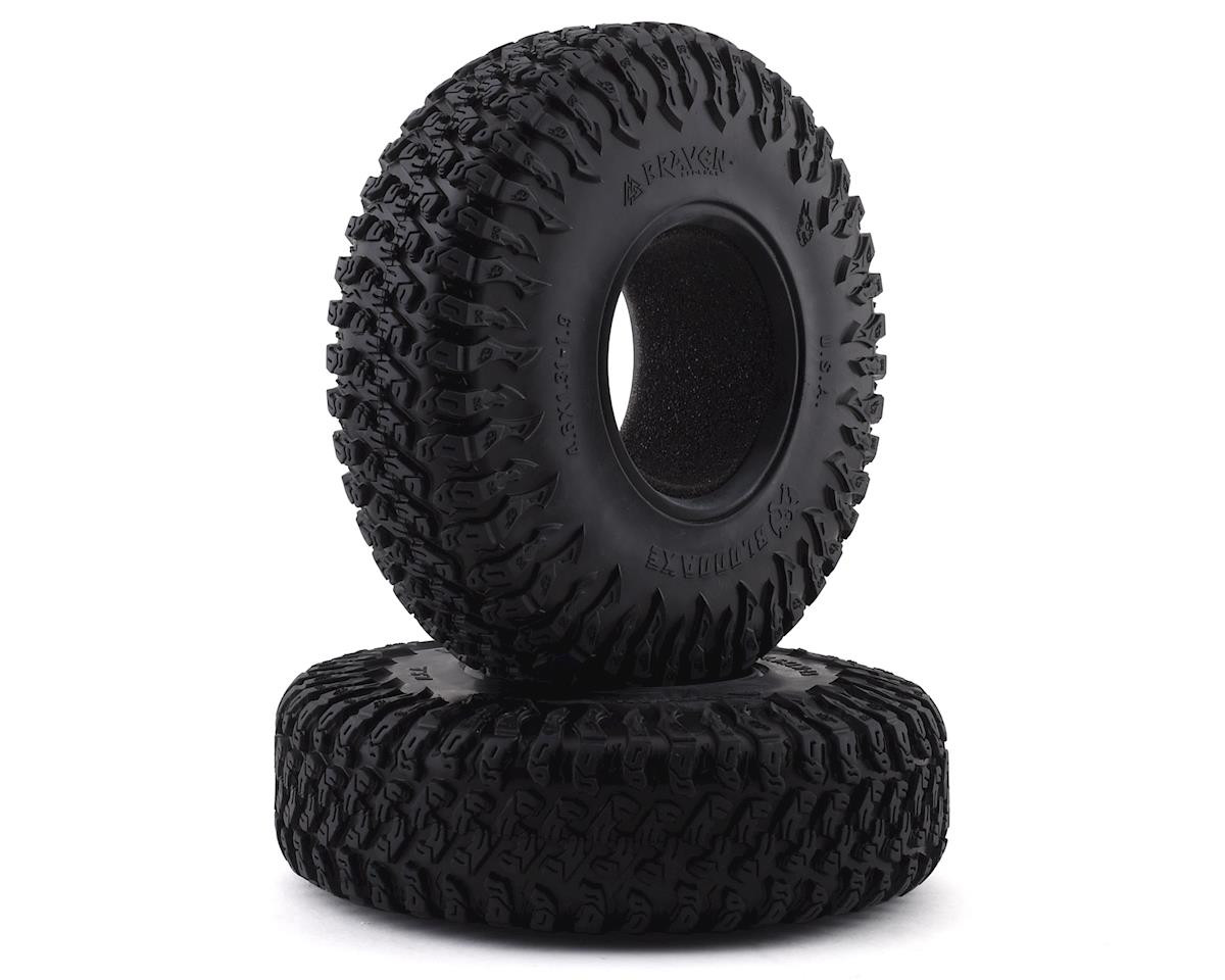 Pit Bull Tires Braven Bloodaxe 1.9 Crawler Tires w/Foam (Alien)   PBTPB9023AK