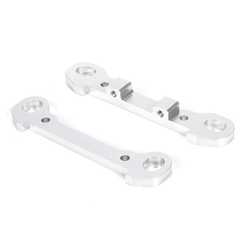 Discontinued LOS254029 Rear Hinge Pin Braces, Aluminum, Silver (2): MTXL