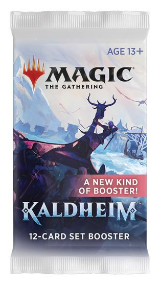 Magic The Gathering Kaldheim Set Booster pack 12-card
