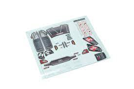 Clear Body with Decals and Window Masks: VORTEKS 4X4 BLX ARA402318