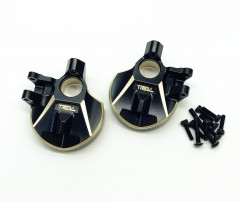 Treal Brass Front Inner Portal Covers Steering Knuckles for Axial Capra UTB/SCX10 III Black x002tw26zp